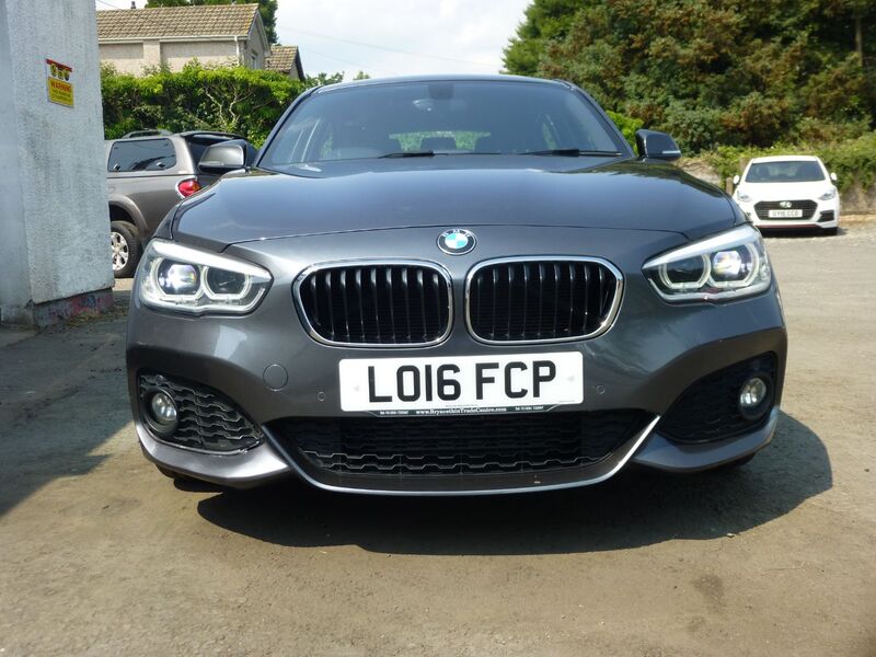View BMW 1 SERIES 116D 114 BHP EURO 6 M-SPORT EDITION-£20 GBP ROAD TAX-MINERAL GREY