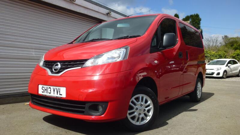 View NISSAN NV200 1.5 dCi 89 BHP EURO 5  ACENTA EDITION 7 SEATER MPV