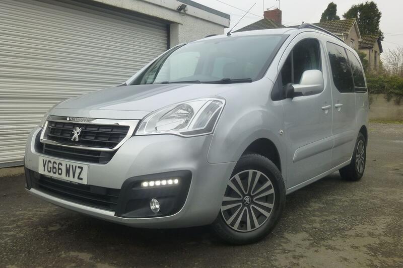 View PEUGEOT PARTNER TEPEE 1.6 HDI BLUE ACTIVE EDITION EURO 6 ULEZ COMPLIANT £35 ROAD TAX MPV