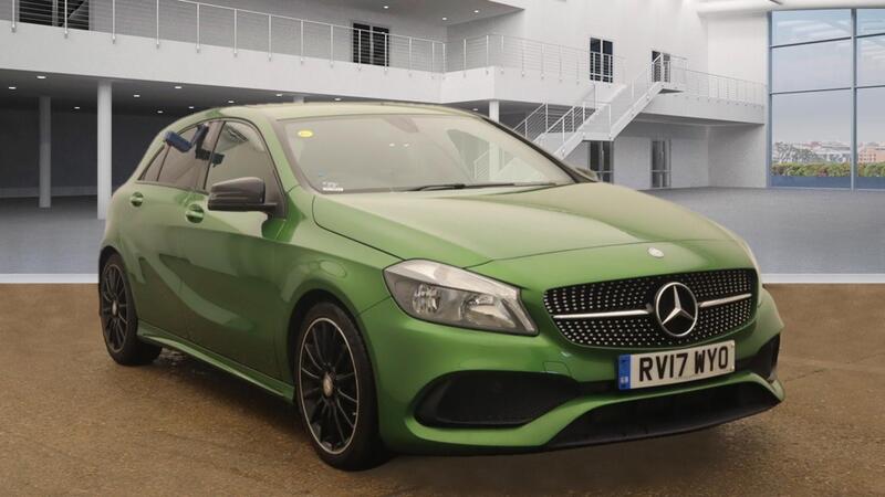 View MERCEDES-BENZ A CLASS A160 1.6 101 BHP AMG LINE EURO 6 ULEZ COMPLIANT