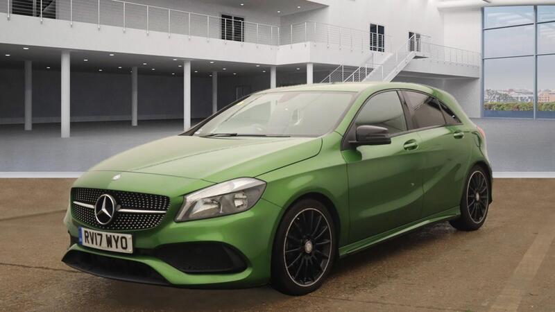 View MERCEDES-BENZ A CLASS A160 1.6 101 BHP AMG LINE EURO 6 ULEZ COMPLIANT