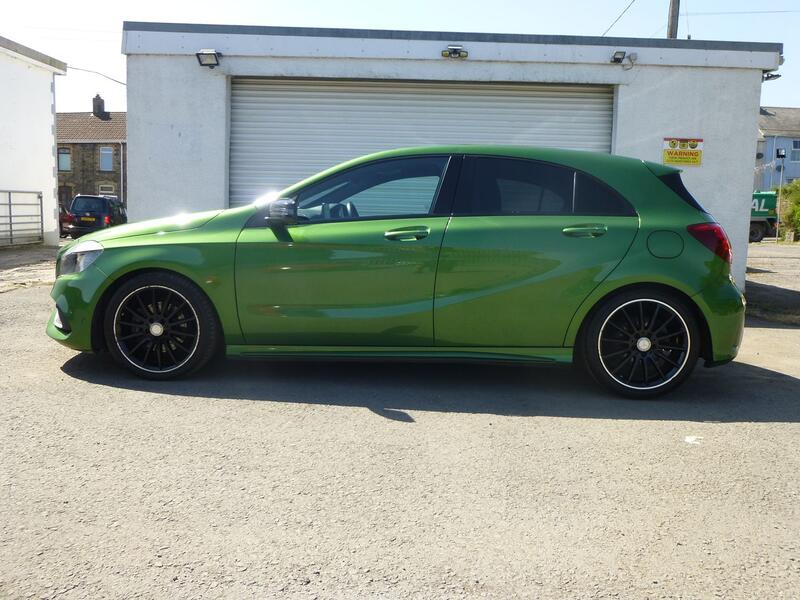 View MERCEDES-BENZ A CLASS A160 1.6 101 BHP AMG LINE EURO 6 ULEZ COMPLIANT