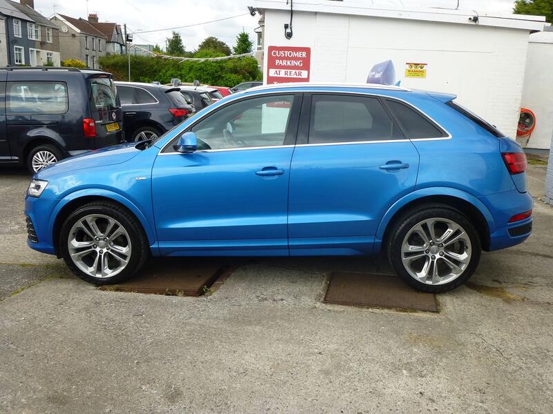 View AUDI Q3 2.0 TDI QUATTRO 150 BHP EURO 6 ULEZ COMPLIANT S LINE PlUS EDITION 7 SPD S-TRONIC SUV