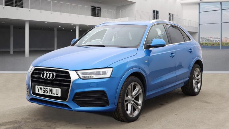 View AUDI Q3 2.0 TDI QUATTRO 150 BHP EURO 6 ULEZ COMPLIANT S LINE PlUS EDITION 7 SPD S-TRONIC SUV