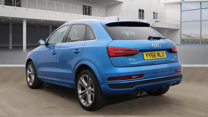 View AUDI Q3 2.0 TDI QUATTRO 150 BHP EURO 6 ULEZ COMPLIANT S LINE PlUS EDITION 7 SPD S-TRONIC SUV