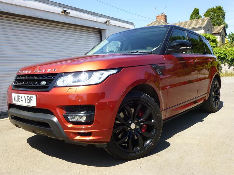 View LAND ROVER RANGE ROVER SPORT 3.0 SD V6 288 BHP 4WD AUTOBIOGRAPHY DYNAMIC EDITION 8 SPD COMMAND SHIFT EURO5 SUV                   