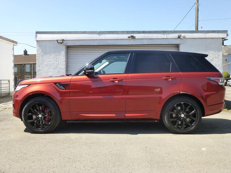 View LAND ROVER RANGE ROVER SPORT 3.0 SD V6 288 BHP 4WD AUTOBIOGRAPHY DYNAMIC EDITION 8 SPD COMMAND SHIFT EURO5 SUV                   
