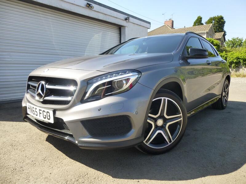 View MERCEDES-BENZ GLA CLASS GLA 200d 134 BHP 4MATIC AMG LINE PREMIUM 7 SPD DCT AUTO TRANSMISSION EURO 6 ULEZ