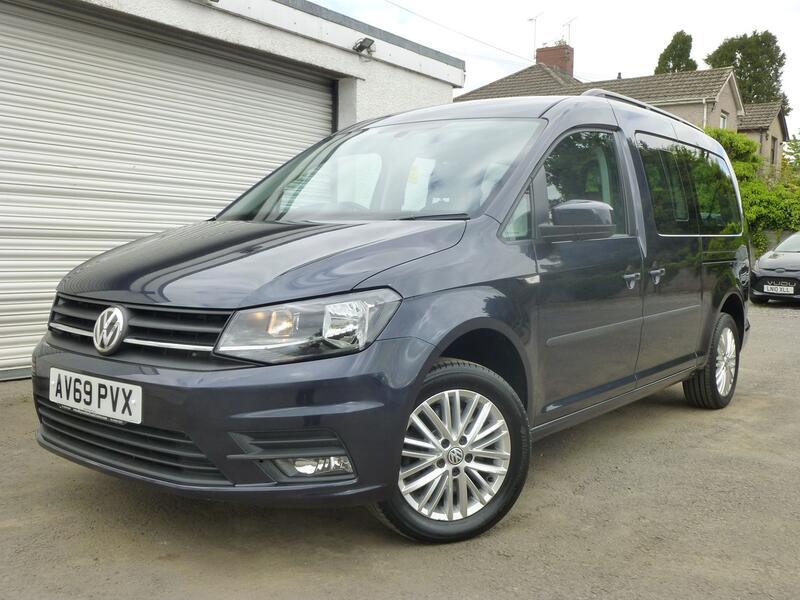 View VOLKSWAGEN CADDY MAXI LIFE 2.0 TDI 7 SEATER DSG AUTOMATIC EURO 6 ULEZ COMPLIANT  MPV