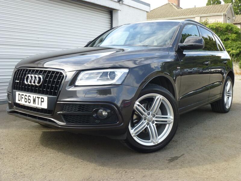 View AUDI Q5 2.0 TDI 190 BHP QUATTRO S LINE PLUS S-TRONIC EURO6 ULEZ COMPLIANT SUV