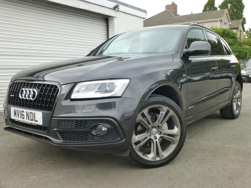 View AUDI Q5 2.0 TDI 190 BHP QUATTRO S LINE PLUS S-TRONIC EURO6 ULEZ COMPLIANT SUV