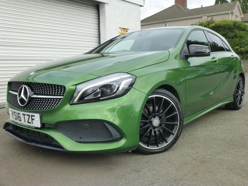 View MERCEDES-BENZ A CLASS A200d 2.1 134 BHP AMG LINE EDITION 7 SPD DCT AUTO £20 R/TAX EURO6 ULEZ COMPLIANT