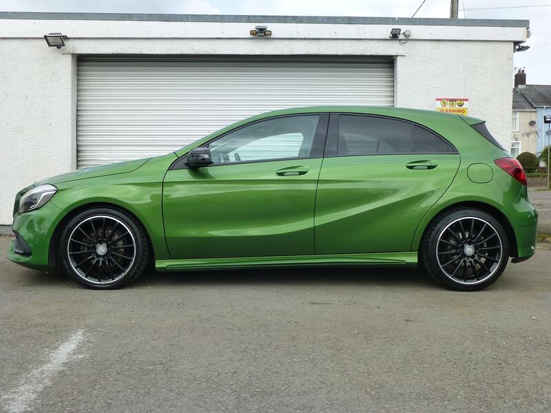 View MERCEDES-BENZ A CLASS A200d 2.1 134 BHP AMG LINE EDITION 7 SPD DCT AUTO £20 R/TAX EURO6 ULEZ COMPLIANT